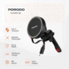 Porodo HS14 MagSafe Charger Retractable Type-C - Black - Image 2